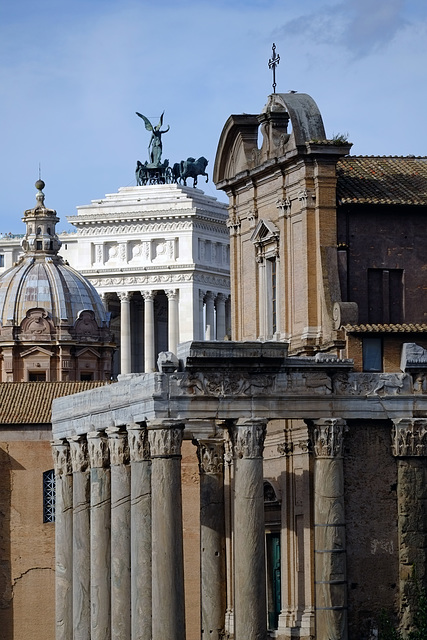 Rome Honeymoon Fuji XE-1 Palatine Hill 9