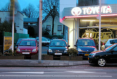 Three times Toyota Yaris