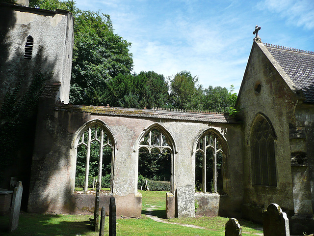 bicton old church, devon