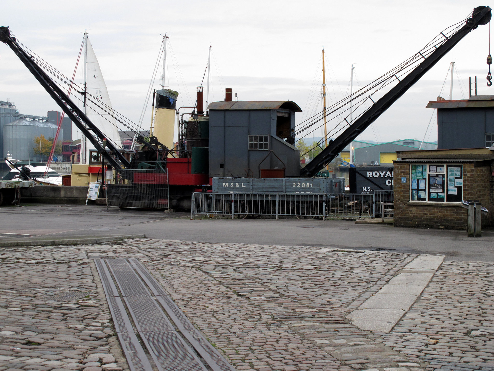 Dockside Cranes - Call the Midwife