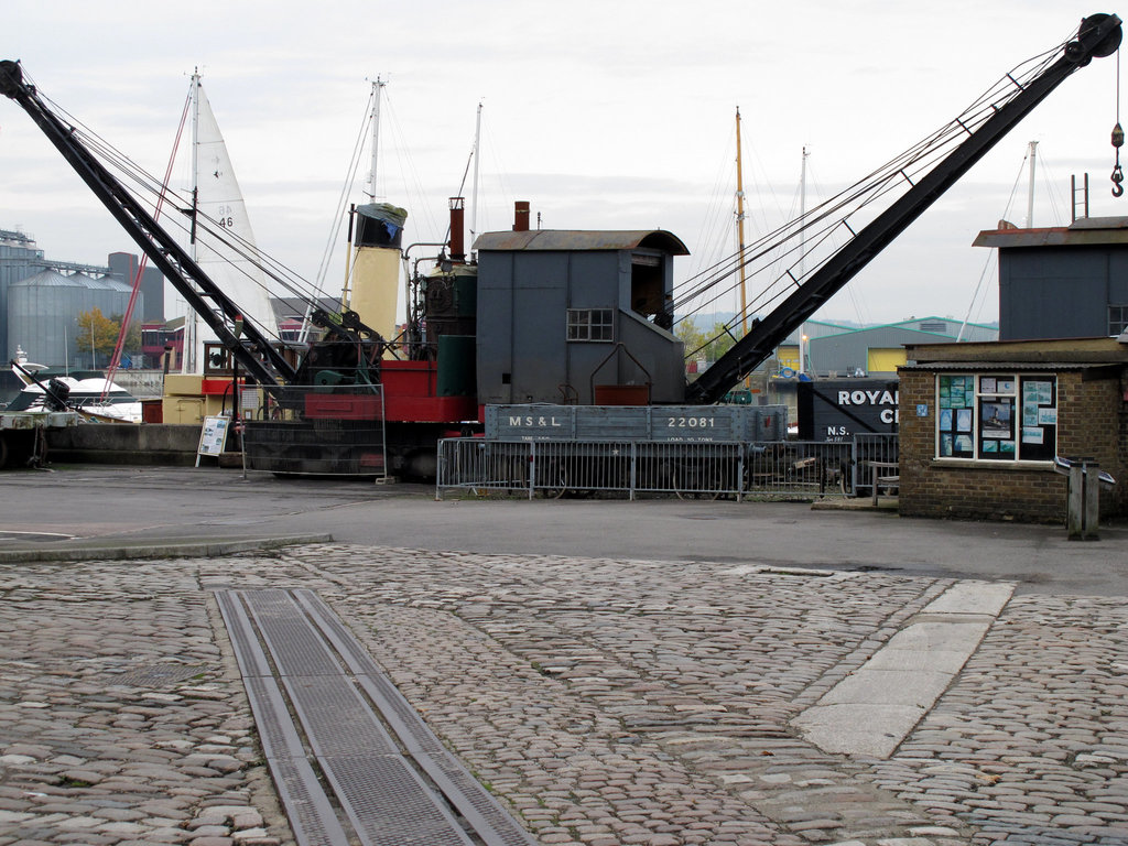 Dockside Cranes - Call the Midwife
