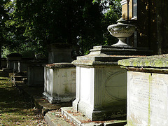 hackney churchyard, london