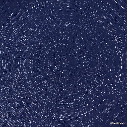 Startrails around Polaris