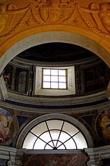 Rome Honeymoon Fuji XE-1 Vatican Museums window 1