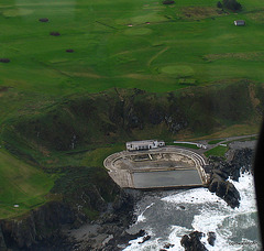 The Seawater Art Deco pool complex at Tarlair