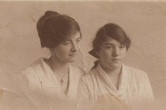 Anna Nolan with her Younger Sister