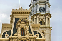 4:41 on the City Hall Clock – Philadelphia, Pennsylvania