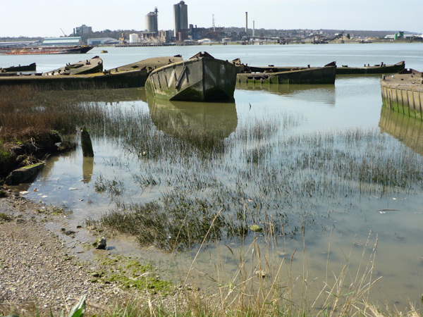 Concrete barges