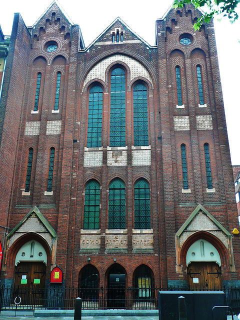 soho baptist chapel, london