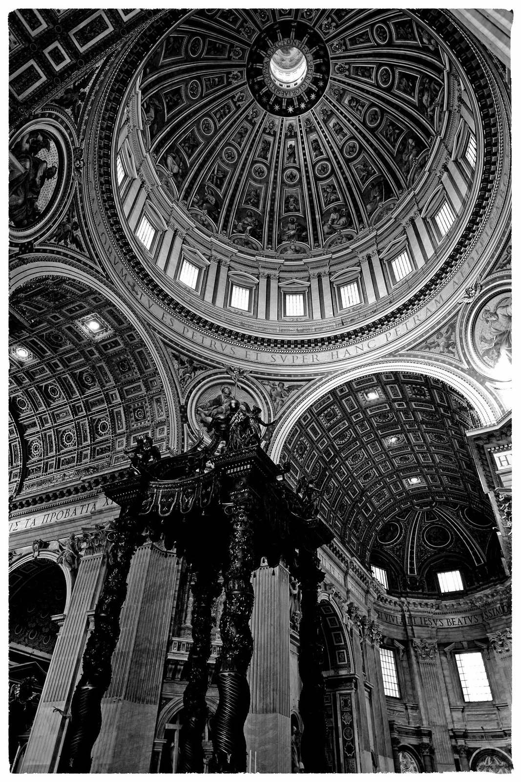 Rome Honeymoon Fuji XE-1 St Peter's Basilica 20 mono