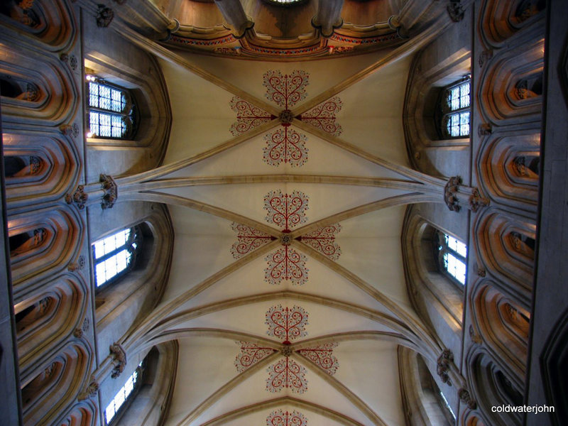 Wells Cathedral Ceiling Detail
