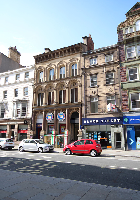 Former Mercantile and Exchange Bank, Nos 48-50 Castle Street, Liverpool