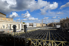 Rome Honeymoon Fuji XE-1 Piazza San Pietro 1