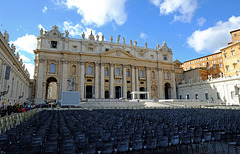 Rome Honeymoon Fuji XE-1 Piazza San Pietro 2