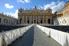 Rome Honeymoon Fuji XE-1 Piazza San Pietro 3