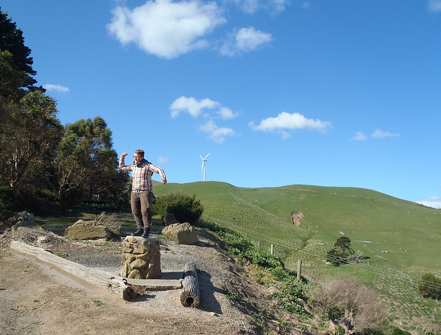 Emilie & wind turbines