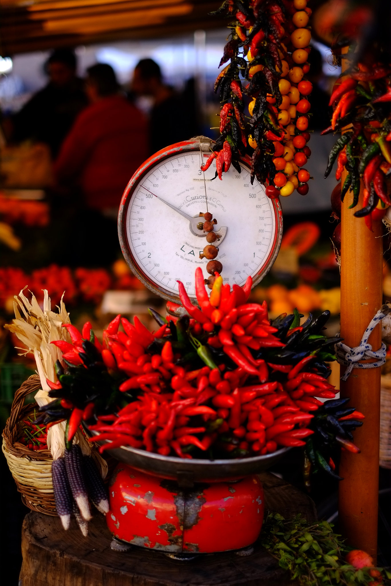 Rome Honeymoon Fuji XE-1 Campo De' Fiori market 1