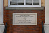 Highgate Library foundation stone