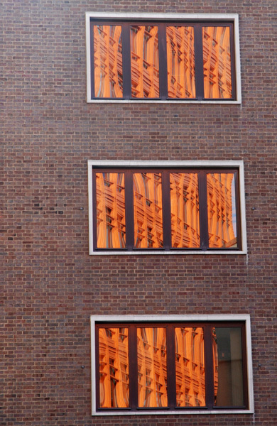 St Giles window reflection