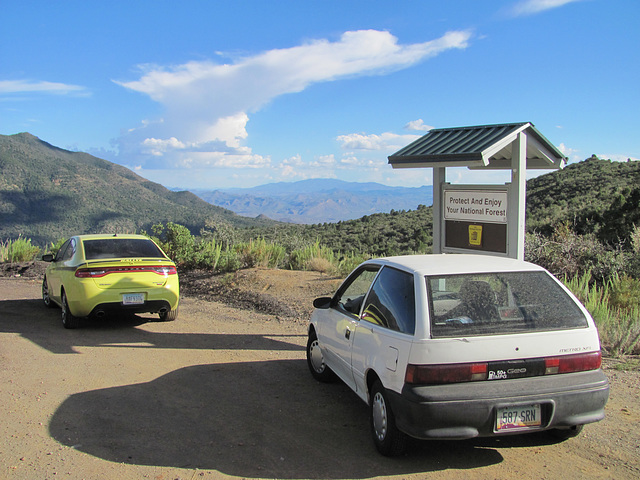 2013 Dodge Dart Rallye & 1993 Geo Metro XFi