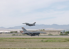 F-16C 90-0715 and F-16D 89-2156