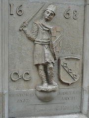guy of warwick monument, london