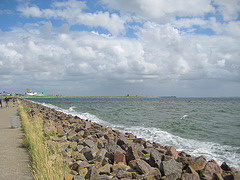 Büsum, am Deich