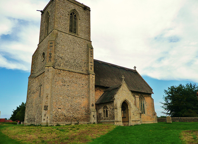 all saints, icklingham