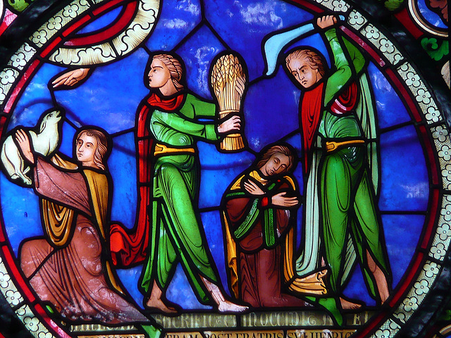 ely cathedral, cain and abel