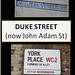 Streets named after George Villiers Duke Of Buckingham