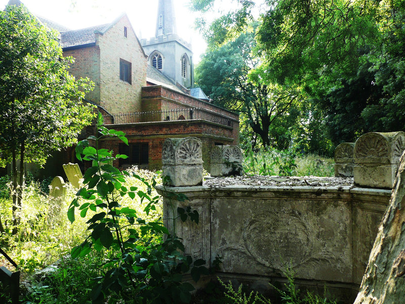 st.mary's old church stoke newington, london