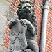 Things on Rooftops: nr. 8  Lion Holding The Coat of Arms of Leiden