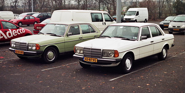 1979 Mercedes 300 D & 1980 Mercedes 200 D