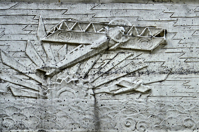 Heavier Than Air Flying Machine – The Marine Building, Burrard and West Hastings Streets, Vancouver, British Columbia