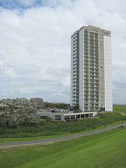 Büsum, der "Wolkenkratzer"