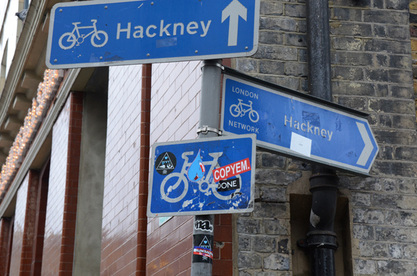 Hackney by bike