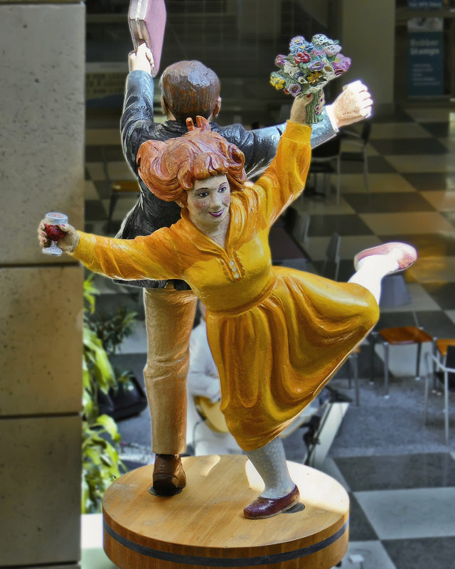 Dance Me to the End of the Mall – The Food Court, Sinclair Centre, West Hastings Street, Vancouver, British Columbia