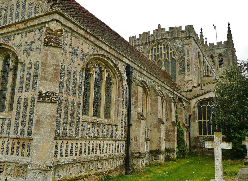 holy trinity church, long melford