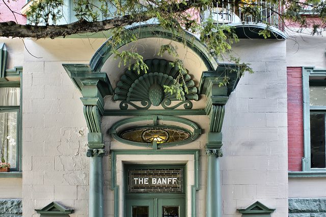 The Side Door, The Banff Apartments – Bute Street, Vancouver, British Columbia