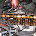 Checking and adjusting valves on a Mercedes-Benz 230 (W123)