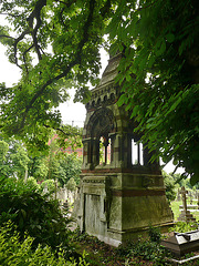 kensal green cemetery, london