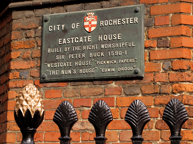 Eastgate House Plaque