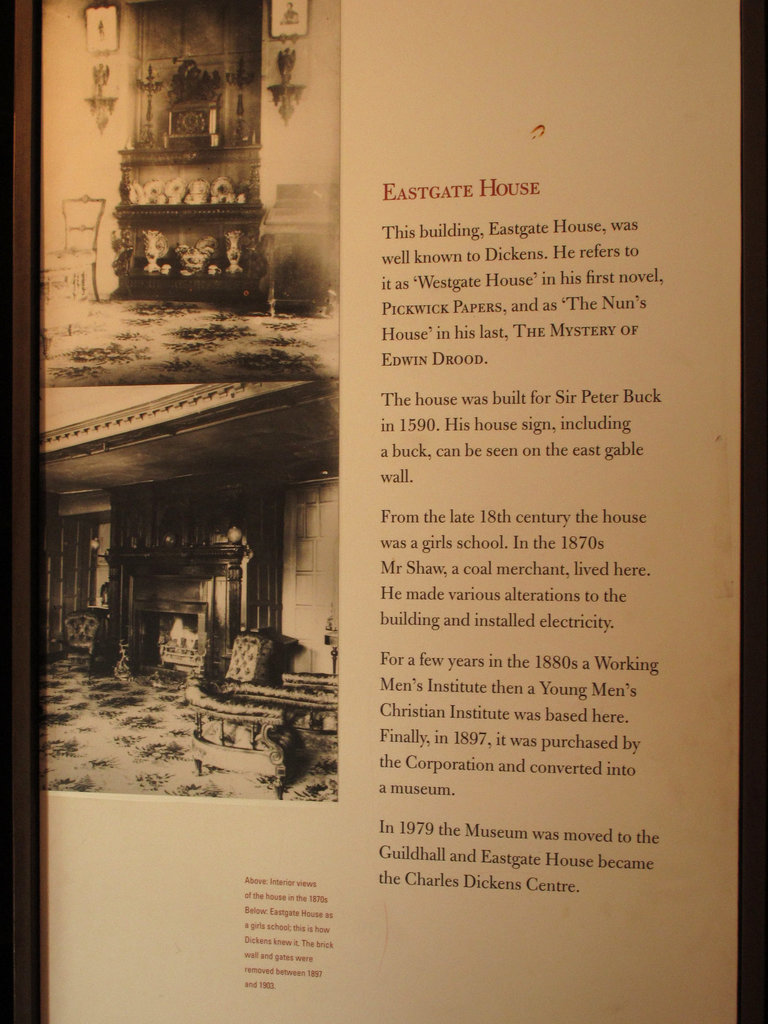 More Eastgate House Info