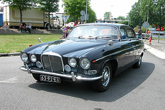 National Oldtimer Day in Holland: 1968 Jaguar 420 G