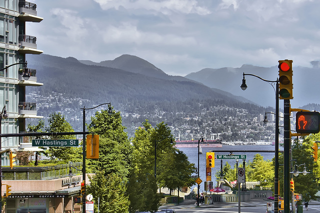 At the Foot of Bute Street – Vancouver, British Columbia