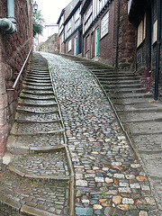 exeter west quarter, steps