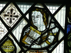 ely cathedral, glass fragments