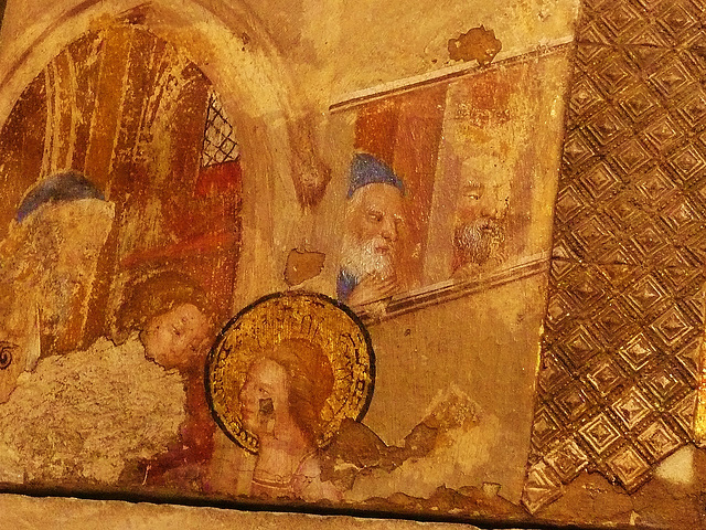 b.m., st.stephen's chapel murals