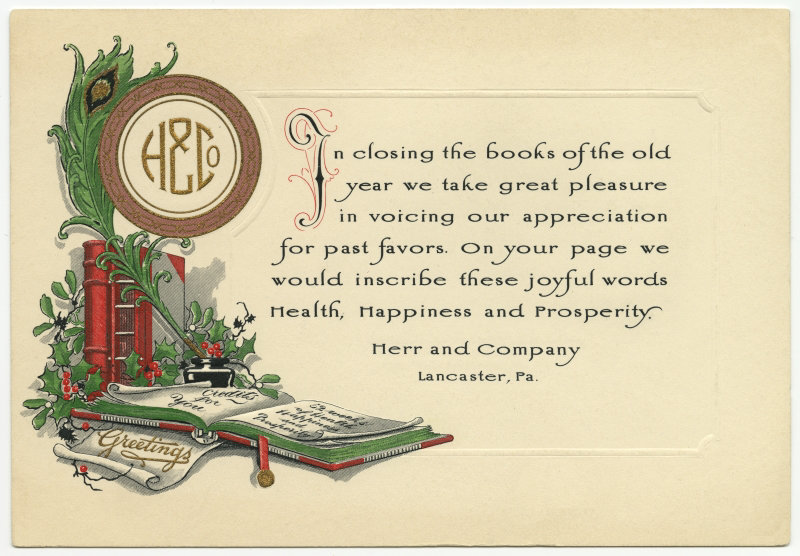 Health, Happiness, and Prosperity, Herr and Company