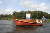 A Cute Boat Out On The Water